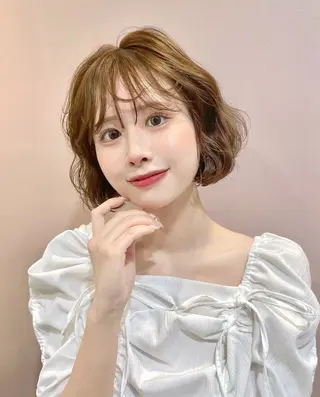 ショート カラー 🩵縮毛矯正 /🫧harukaのヘアスタイル