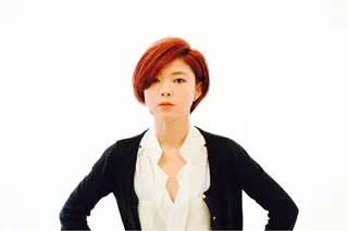 ショート カラー テラモト カズヨシのヘアスタイル