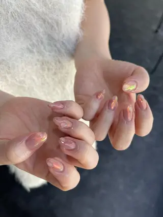 ネイル GRANDE大須 Cecil💜のネイルデザイン