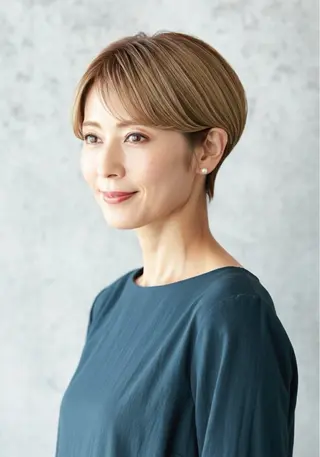 ショート nex the salon CURE所属・大野 仁のヘアスタイル