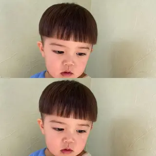 ショート メンズ キッズ 竹内 翼のヘアスタイル