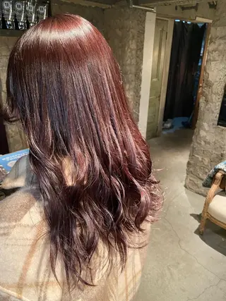 ミディアム カラー お任せヘア☘️☘️ 及川渚のヘアスタイル