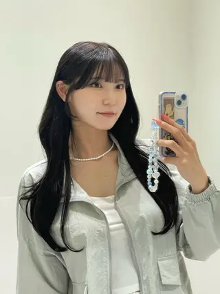 ロング ❤︎︎韓国ヘア❤︎︎ 𝑺𝒉𝒊𝒉𝒐のヘアスタイル