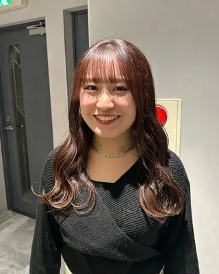 ロング 寺川留以 /カットモデル募集中のヘアスタイル