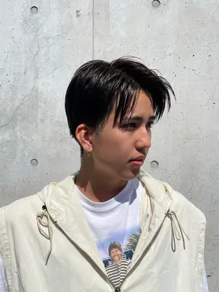 メンズ レイヤーカット🎀 ブリーチ/なるのヘアスタイル