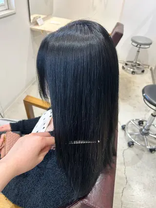 カラー miu🌝 ハイライト/一宮のヘアスタイル