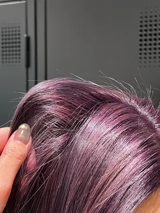 セミロング カラー 🌞レイヤー×カラー 前川那津美🌞のヘアスタイル