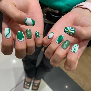 ネイル AMI ウルフパーマ/メンズのヘアスタイル