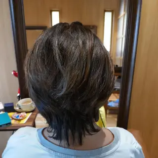 ミディアム Uketoru所属・Uketoru 横田健のヘアスタイル