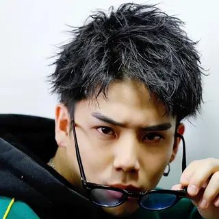 パーマ メンズ QOL 立川所属・トレンドパーマ‼️ NAOKI💥のヘアスタイル