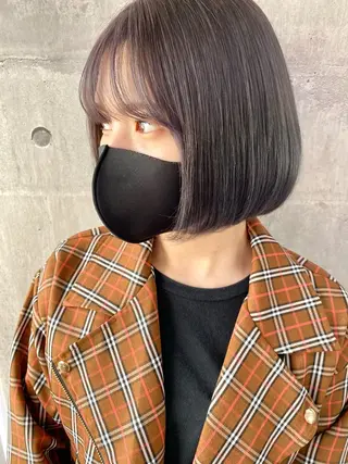 ミディアム Zina西新 井上貴幸のヘアスタイル