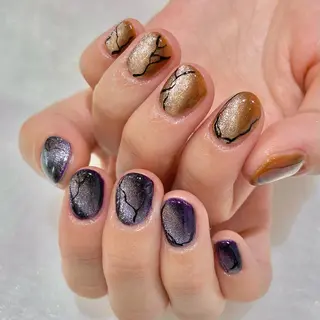 ネイル シモダ カスミ 🦀 @ksm_smdのネイルデザイン