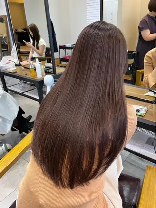 ロング カラー cote 表参道所属・🌼中島　羽菜🌼 透明感爆誕カラー💖のヘアスタイル