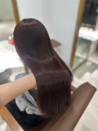 ロング カラー 髪質改善透明感カラー 🩶Nanakoのヘアスタイル