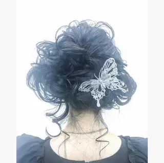 ヘアアレンジ 💙美髪救世主💙 関華蓮のヘアスタイル