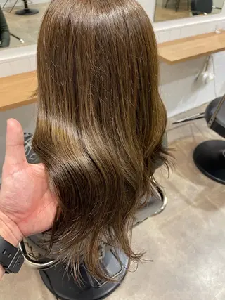 ロング カラー 悩みを解決💫似合せ RENのヘアスタイル