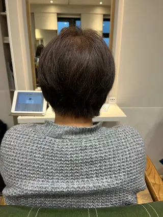 ショート 小鴨 美佳のヘアスタイル