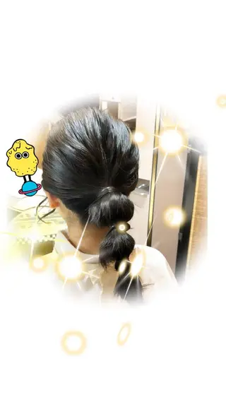 ヘアアレンジ HempBeauty 浅野アサミのヘアスタイル