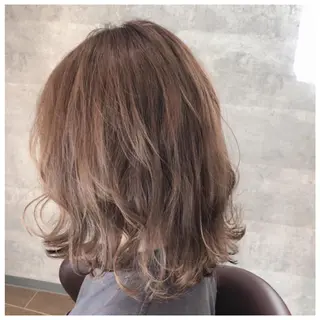 ミディアム カラー パーマ mai /Lita中央橋のヘアスタイル