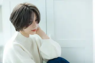 ミディアム 坂本 雅哉のヘアスタイル