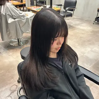 ロング 片平 帆香のヘアスタイル