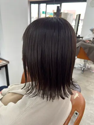 ミディアム 🌸星名 萌々🌸 Recharme新保のヘアスタイル