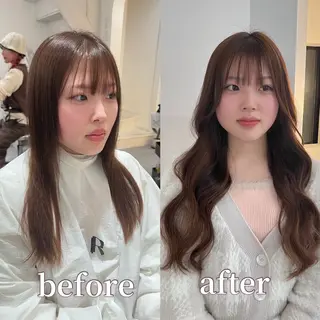 ロング philia所属・HONO/韓国 🇰🇷大阪エクステのヘアスタイル