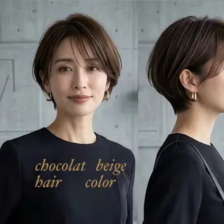 ショート カラー M.SLASH 辻 孝志のヘアスタイル