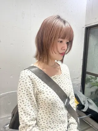 ショート ハッシュカット🎀 レイヤーカットのヘアスタイル