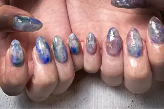 ネイル LEFTNAILS フィルインニュアンスのネイルデザイン