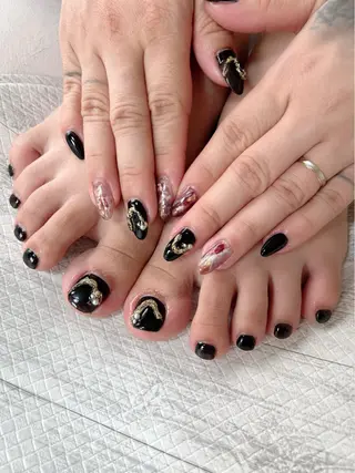 ネイル シェヌネイル JURAのネイルデザイン