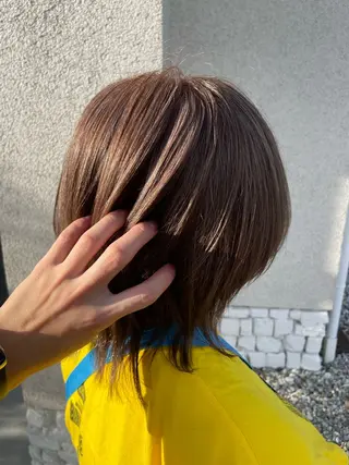 ミディアム 宇野 颯太のヘアスタイル