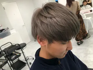 カラー メンズ BABY 艶髪暗髪ヘア💖達人のヘアスタイル