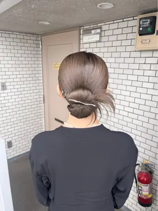 ヘアアレンジ 垢抜けヘアメイク🫧 JURI🪽のヘアスタイル