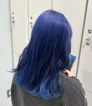 セミロング カラー Kurume／ NORA UMEDAのヘアスタイル