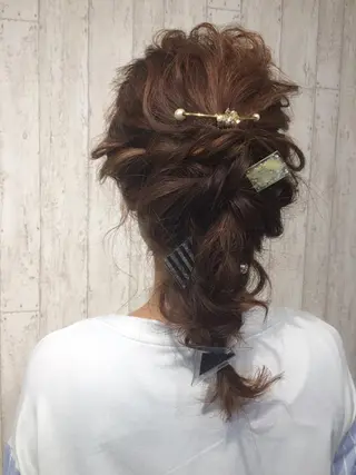 ヘアアレンジ Unique ユニークのヘアスタイル