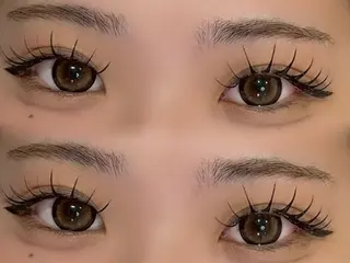 マツエク・マツパ ハルカ🎀グレージュ /マツエクꨄ︎のマツエク・マツパデザイン