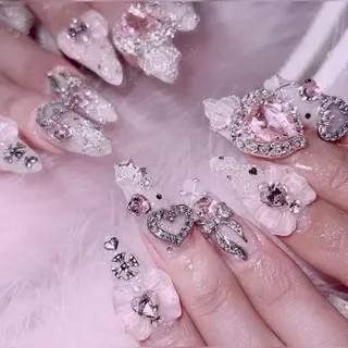 ネイル Lee Nails チップ長さだし専門店のネイルデザイン