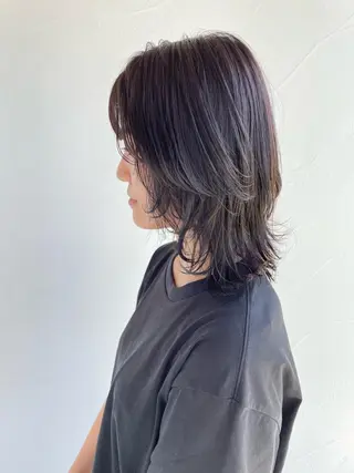 セミロング Strawberry所属・原田 志保のヘアスタイル