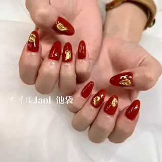 ミディアム nail jaol池袋店所属・ネイルJaol 池袋のネイルデザイン