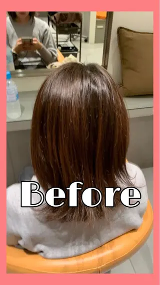 ミディアム カラー ✂️RIKUKI🎨 【駒込美容師🎀】のヘアスタイル