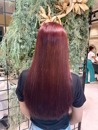 ロング カラー 【髪質改善】 優菜のヘアスタイル