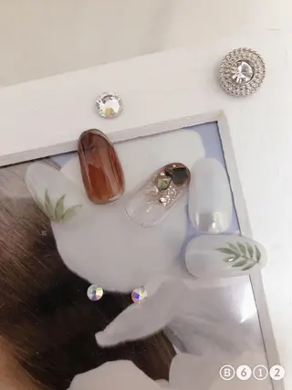 ネイル 北浦和 自爪育成ケアのネイルデザイン