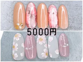 ネイル Milana （研修生メニュー）のネイルデザイン