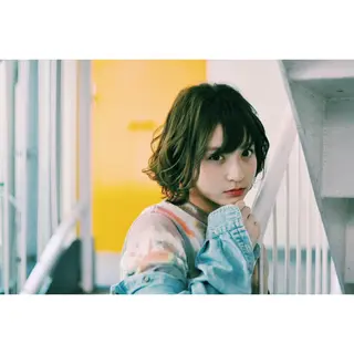 ショート カラー パーマ ヘアアレンジ 野口 秀人 🦋髪質改善🫧のヘアスタイル