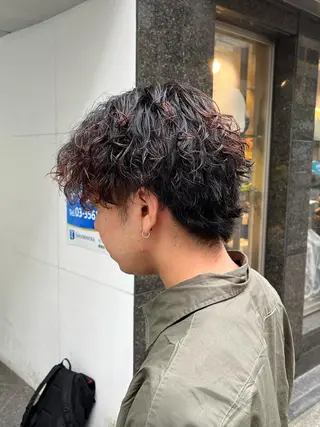 パーマ メンズ 🔥メンズカット＋ パーマの達人🔥のヘアスタイル