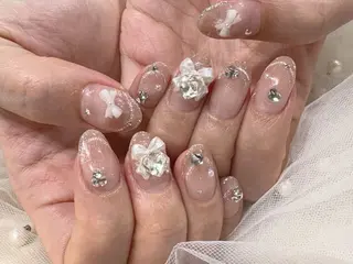 ミディアム Nail  R💫 naoのネイルデザイン