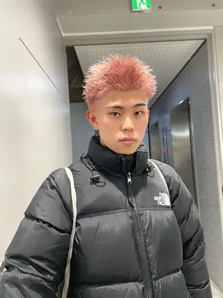 ショート カラー メンズ トレンド🔥メンズ 特化⚡️網野裕希のヘアスタイル