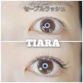 マツエク・マツパ 💡次世代LED -TIARA💡のマツエク・マツパデザイン