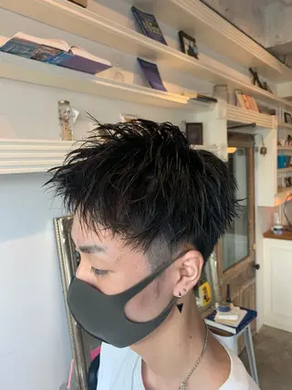 ショート 大宮/山口 竣也のヘアスタイル